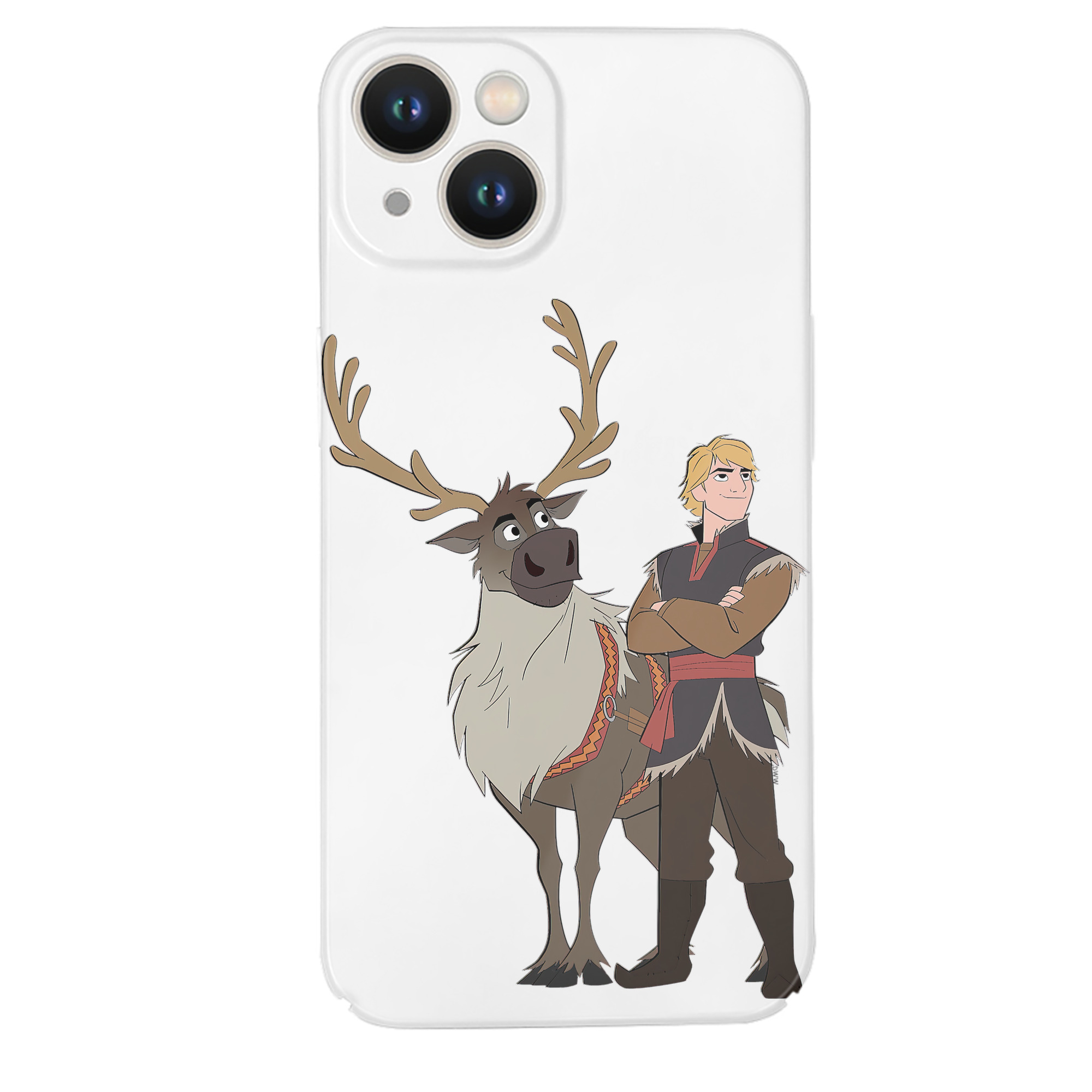 （画像用） アナと雪の女王 アンナ エルサ Frozen Anna Elsa 【iPhone 14シリーズ対応】ハードケース